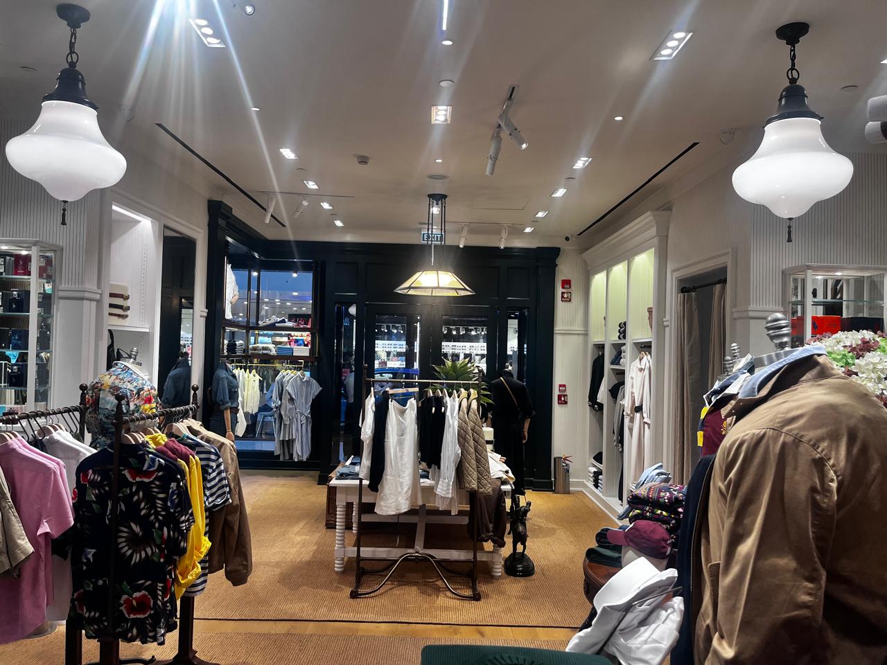 Polo Ralph Lauren boutique interior architecture