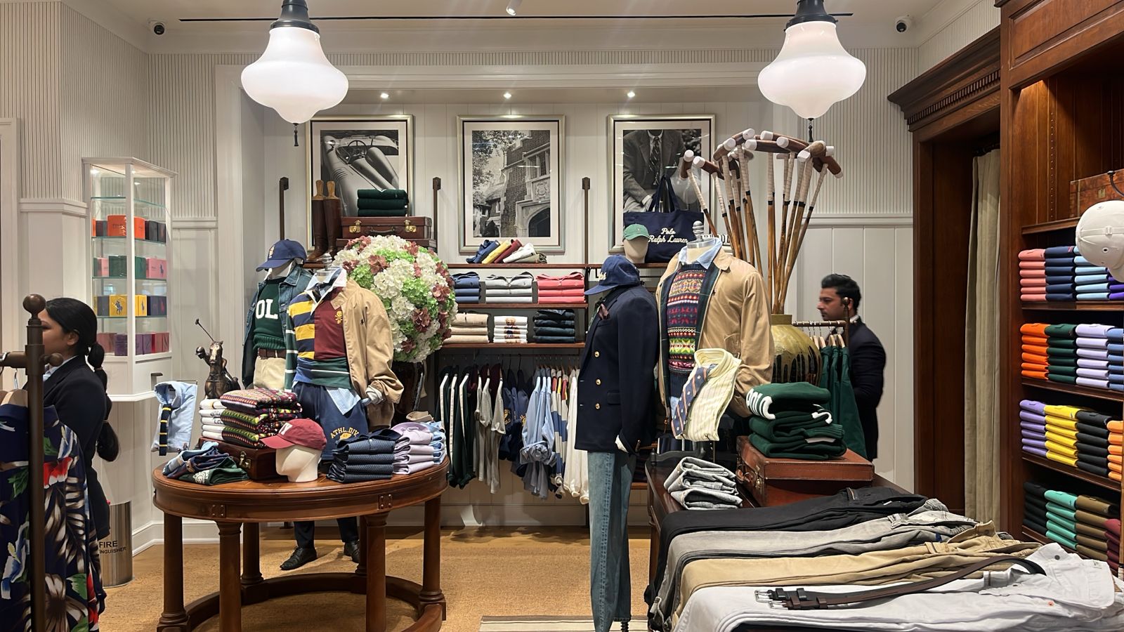 Polo Ralph Lauren luxury retail interior execution by Divine Interiors